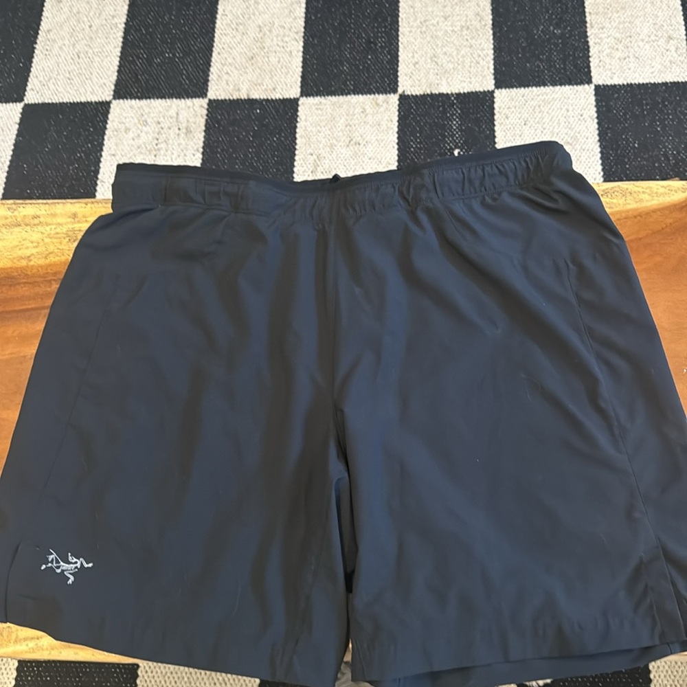 Like new Arc’Teryx running shorts.